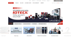 Desktop Screenshot of idteck.com